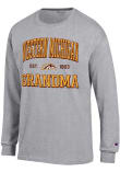 Main image for Mens Western Michigan Broncos Grey Champion Est. Date Grandma Jersey Tee