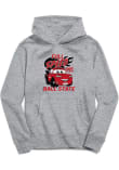 Main image for Toddler Ball State Cardinals Grey Vive La Fete Full Speed Long Sleeve Hooded Sweatshirt