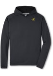 Main image for Mens Iowa Hawkeyes Black Peter Millar Pine Hooded Sweatshirt
