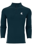 Main image for Mens Michigan State Spartans Green Greyson Tate Qtr Zip Pullover