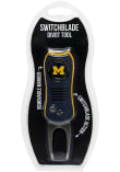 Main image for Blue Michigan Wolverines Switchblade Divot Tool