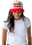 Main image for Nebraska Cornhuskers Gameday Social 3D Script Trucker Womens Adjustable Hat - White