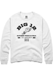 Main image for Mens Big 12 White Summit Sportswear 2026 Outdoor Track & Field Championship Crew Sweatshirt