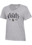 Main image for UCF Knights Grey Champion V-neck Short Sleeve T-Shirt