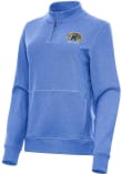 Main image for Womens Kent State Golden Flashes Navy Blue Antigua Crush Qtr Zip