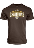 Main image for Western Michigan Broncos Brown Blue 84 2025 MAC Football Champions Short Sleeve T Shirt