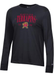 Main image for Womens Maryland Terrapins Black Champion Core LS Tee