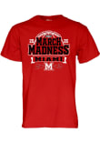 Main image for Miami RedHawks Crimson Blue 84 2026 NCAA Men's Basketball March Madness Bound Short Sleeve T Shirt