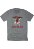 Main image for Rutgers Scarlet Knights Grey Homefield Vintage Scarlet Knights Short Sleeve Fashion T Shirt