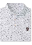 Main image for Mens Texas Tech Red Raiders Grey Peter Millar Kick Off Short Sleeve Fashion Polo