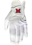 Main image for White Miami RedHawks Cool Mesh Gloves