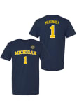 Main image for Trey McKenney  Mens Navy Blue Michigan Wolverines National Champions Name and Number Player T Shir..