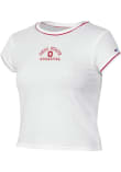 Main image for Ohio State Buckeyes White Champion Bling Ring Short Sleeve T-Shirt