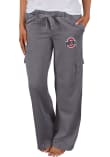 Main image for Womens Ohio State Buckeyes Charcoal Concepts Sport Trackside Cargo Loungewear Sleep Pants