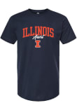 Main image for Illinois Fighting Illini Navy Blue Summit Sportswear Aunt Short Sleeve T-Shirt