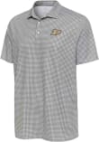Main image for Mens Purdue Boilermakers Black Antigua Breeze Short Sleeve Polo Shirt