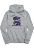 Main image for Toddler Northwestern Wildcats Grey Vive La Fete Full Speed Long Sleeve Hooded Sweatshirt