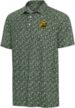 Main image for Mens Baylor Bears Green Antigua University Football Short Sleeve Polo Shirt