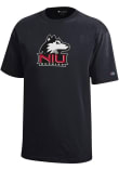 Main image for Youth Northern Illinois Huskies Black Champion Core Short Sleeve T-Shirt