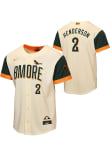 Baltimore Orioles Gunnar Henderson Youth CREAM City Connect Home