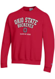 Main image for Mens Ohio State Buckeyes Red Champion Class of 2026 Crew Sweatshirt