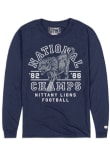 Main image for Mens Penn State Nittany Lions Navy Blue Homefield Football National Champions Tee