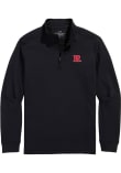 Main image for Mens Black Rutgers Scarlet Knights Clubhouse Qtr Zip Pullover
