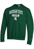 Main image for Mens Michigan State Spartans Green Champion Class of 2028 Powerblend Crew Sweatshirt