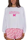 Main image for Womens Michigan Wolverines Pink Concepts Sport Lyric PJ Set