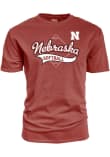 Main image for Nebraska Cornhuskers Red Blue 84 Dyed Ringspun Short Sleeve T Shirt