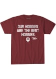 Main image for Fernando Mendoza BreakingT Mens Crimson Indiana Hoosiers Football Our Hoggies Are The Best Hoggies..