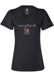 Main image for Maryland Terrapins Black Summit Sportswear Rhinestone Script Short Sleeve T-Shirt