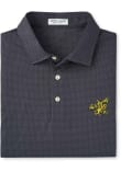 Main image for Mens Iowa Hawkeyes Charcoal Peter Millar Tesseract Short Sleeve Fashion Polo