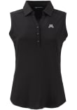 Main image for Womens Minnesota Golden Gophers Black Cutter and Buck Forge Eco Polo Shirt