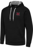 Main image for Mens Miami RedHawks Black Antigua Victory Hooded Sweatshirt