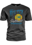 Main image for Big Ten Charcoal Blue 84 2025 Big Ten Softball Short Sleeve T Shirt
