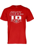 Main image for Ohio State Buckeyes Red Blue 84 Football Football Beat Texas Score Short Sleeve T Shirt