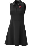 Main image for Womens Wisconsin Badgers Black Columbia Heat Seal Match Short Sleeve Dress