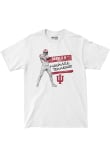 Main image for Charlie Becker Campus Ink Mens White Indiana Hoosiers Charlie B From Nashville, Tennessee Fashion..