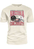 Main image for Arizona Wildcats Ivory Blue 84 Football vs Cincinnati Bearcats Short Sleeve T Shirt