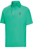 Main image for Mens Michigan State Spartans Green Footjoy Tonal Dot Swinging Sparty Short Sleeve Fashion Polo