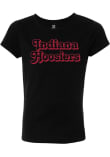 Main image for Girls Indiana Hoosiers Black Summit Sportswear Wordmark Short Sleeve T-Shirt