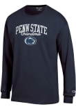 Main image for Mens Penn State Nittany Lions Navy Blue Champion Grandma Script Jersey Tee