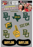 Main image for Green Baylor Bears Multi-Design Face Tattoo