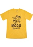 Main image for Western Michigan Broncos Gold Homefield Cartoon Bronco Short Sleeve Fashion T Shirt