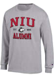 Main image for Mens Northern Illinois Huskies Grey Champion Est Date Alumni Jersey Tee