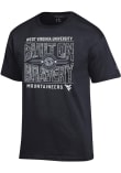 Main image for West Virginia Mountaineers Black Champion Built on Bravery Short Sleeve T Shirt