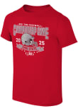 Main image for Youth Red Ohio State Buckeyes 2025 Big 10 Football Championships Short Sleeve T-Shirt
