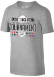 Main image for Youth Big Ten Grey Original Retro Brand 2025 Big Ten Baseball Short Sleeve Fashion T-Shirt