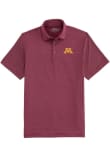 Main image for Mens Minnesota Golden Gophers Maroon Vineyard Vines St. Jean Stripe Short Sleeve Fashion Polo